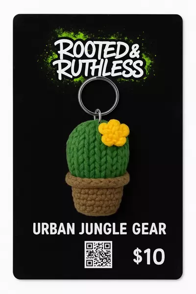 plant/Baby cactus with yellow bloom-0-thumbnail