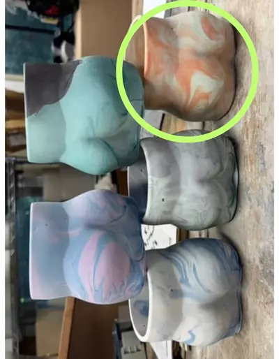 plant/Handmade Cement Booty Pot!-0-thumbnail