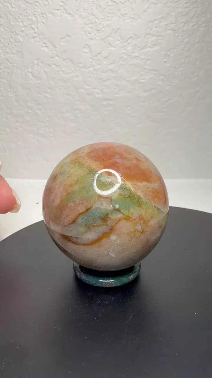 plant/OCEAN JASPER SPHERE-1