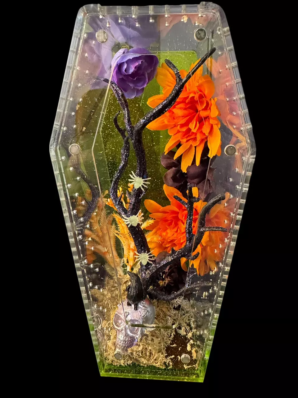 plant/Skulls & Ravets Floral Coffin Enclosure-0