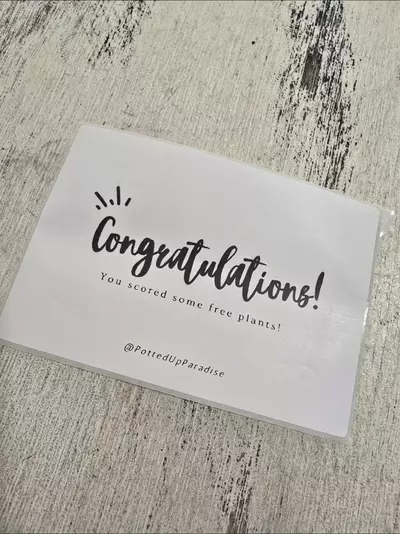 plant/"You scored free plants" Box Label-0-thumbnail