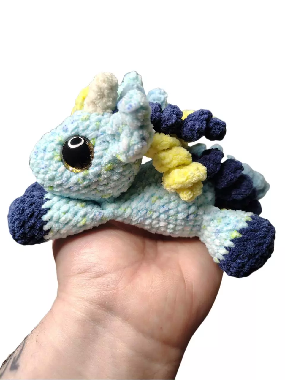 plant/Splooting Baby Unicorn 🦄💕 Blue and Yellow 💛💙-5