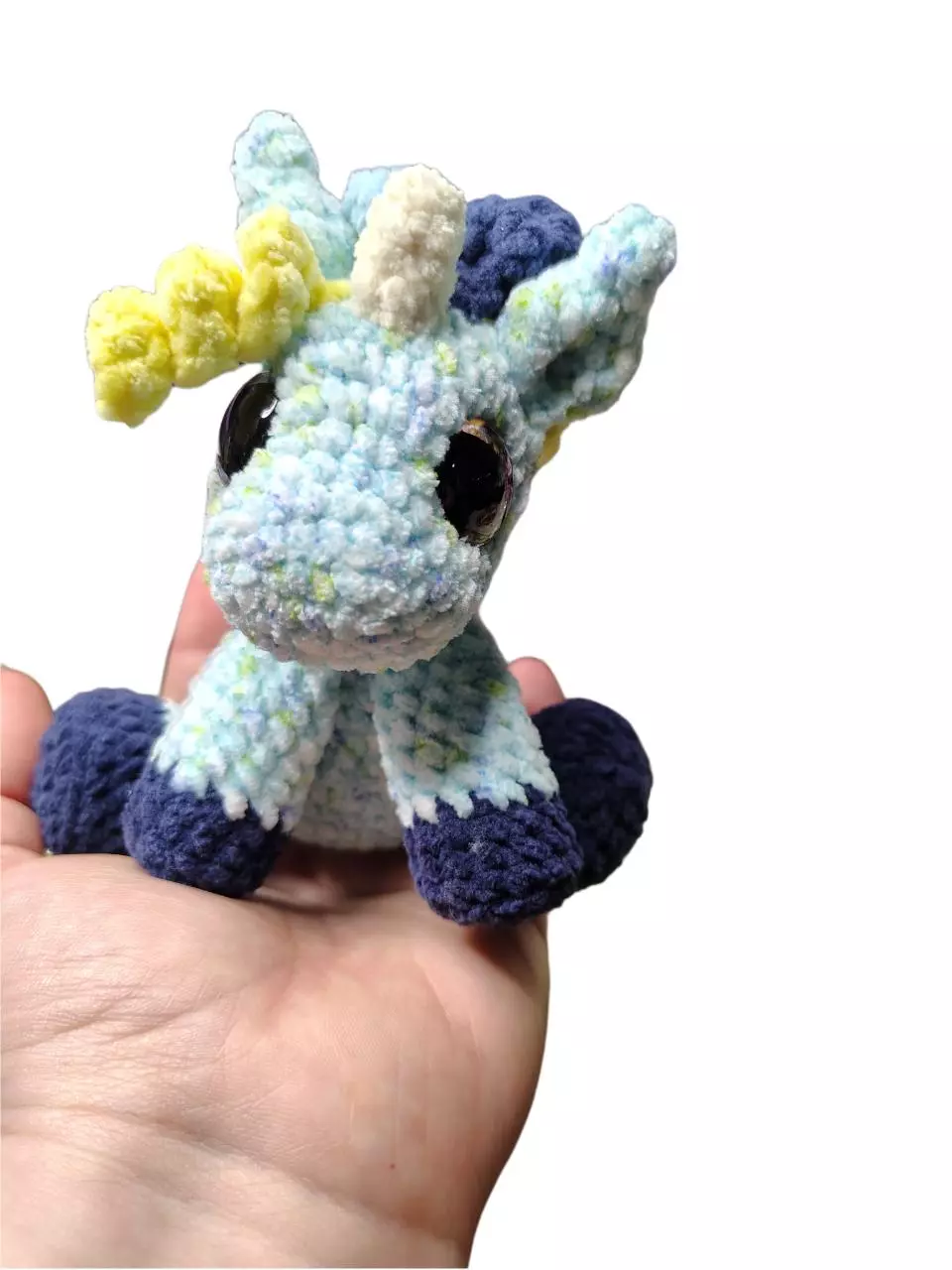 plant/Splooting Baby Unicorn 🦄💕 Blue and Yellow 💛💙-0