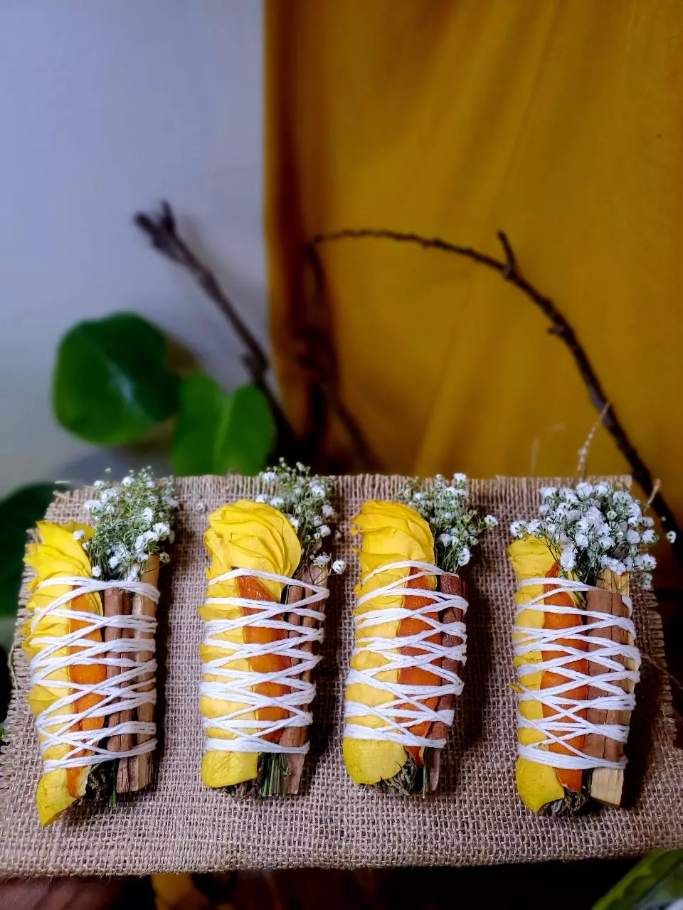 plant/🛡 "Shield & Expel" Smudge Bouquets 💐-0