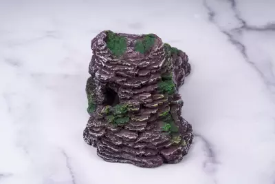 plant/Mossy Rock Bridge & Cave Hide – 8.5” x 4” x 3”-4-thumbnail