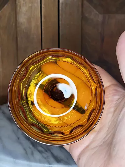plant/Indiana amber glass desert dish-8-thumbnail