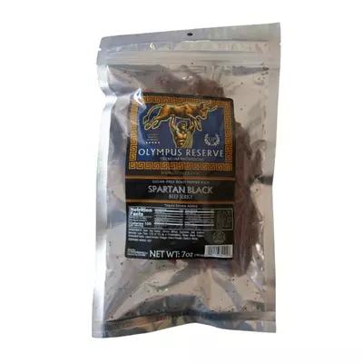 plant/Spartan Black Beef Jerky (7oz) - Traditional Sugar-Free Black Pepper Flavor-2-thumbnail