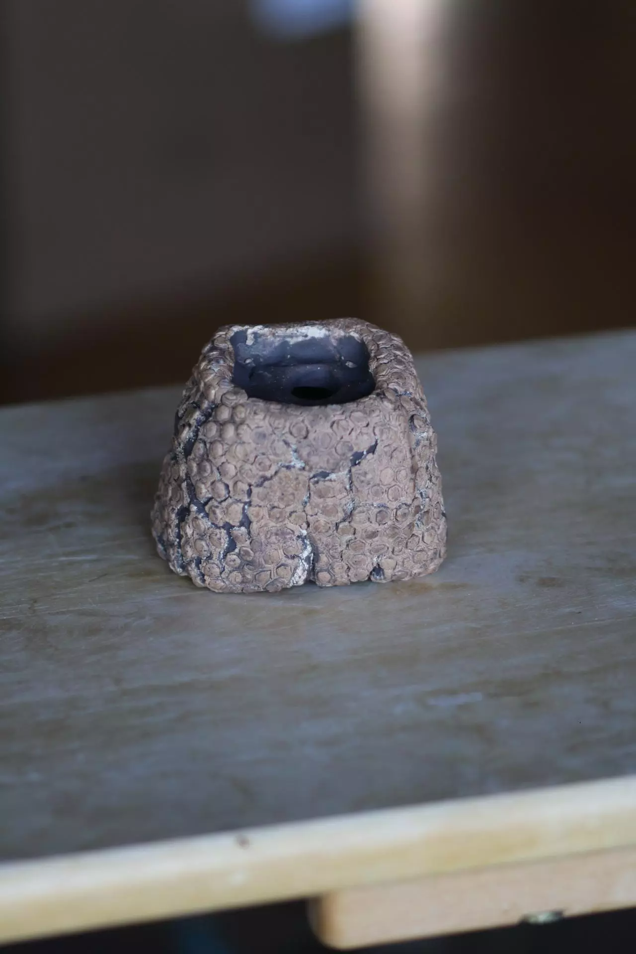 plant/Handmade ceramic pot with drainage-1