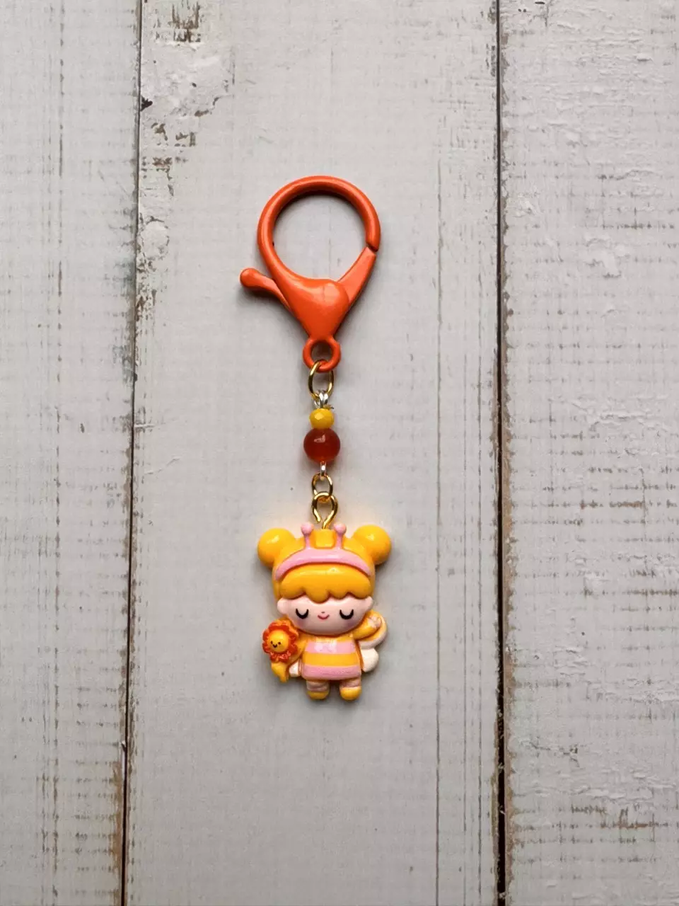 plant/Cute Kawaii Bee Girl Stitch Marker-1