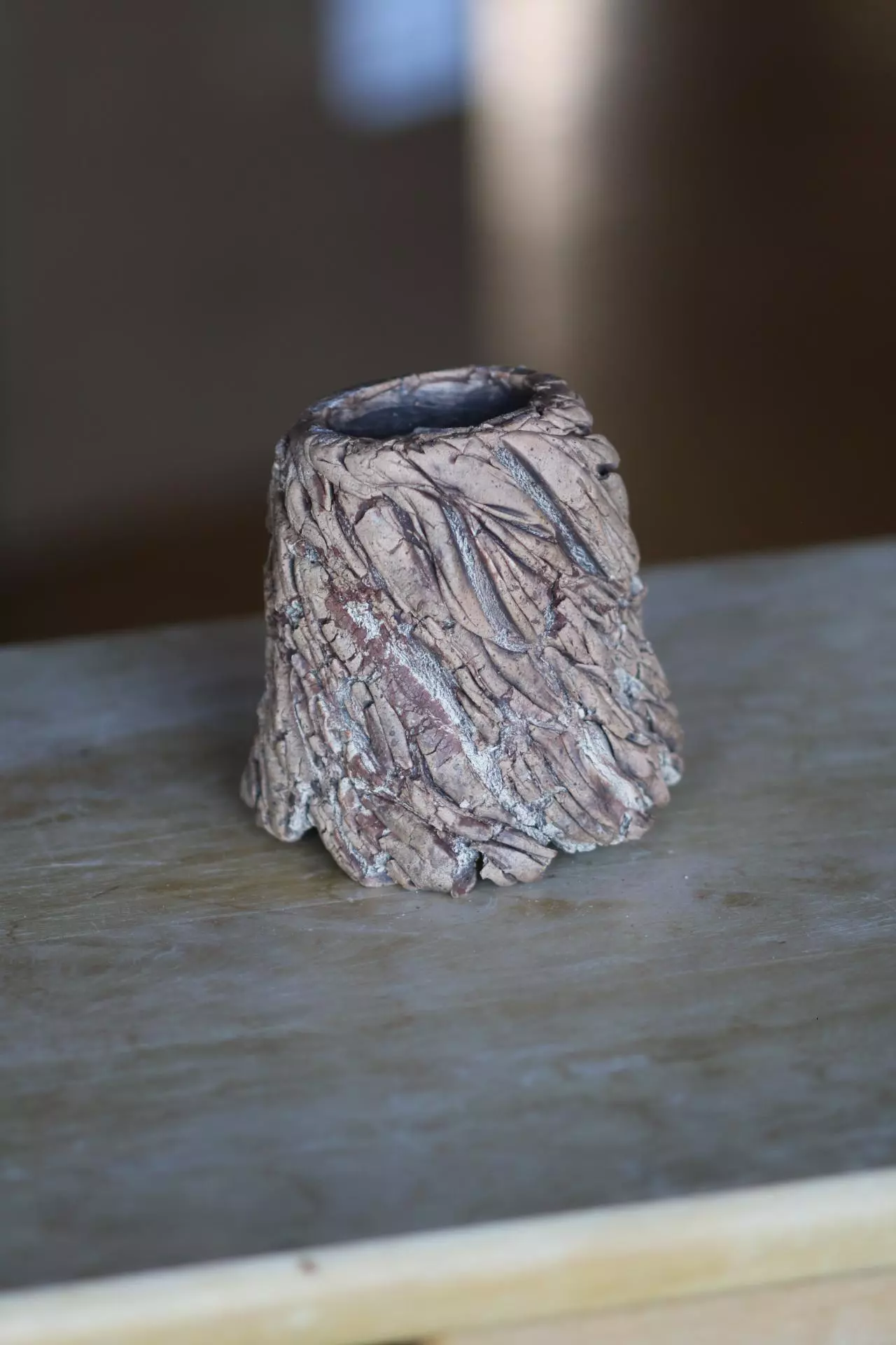 plant/Handmade ceramic pot with drainage-1