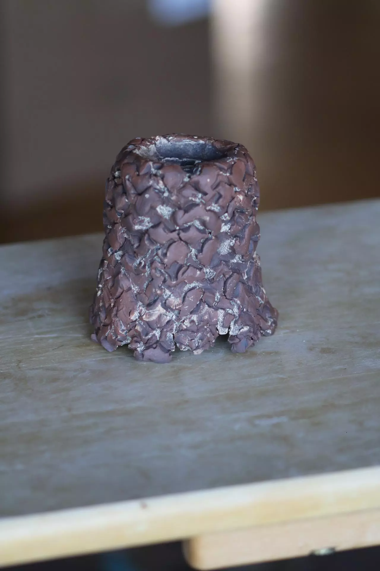plant/Handmade ceramic pot with drainage-1