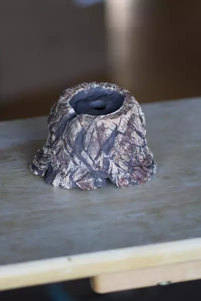 plant/Handmade ceramic pot with drainage-1-thumbnail