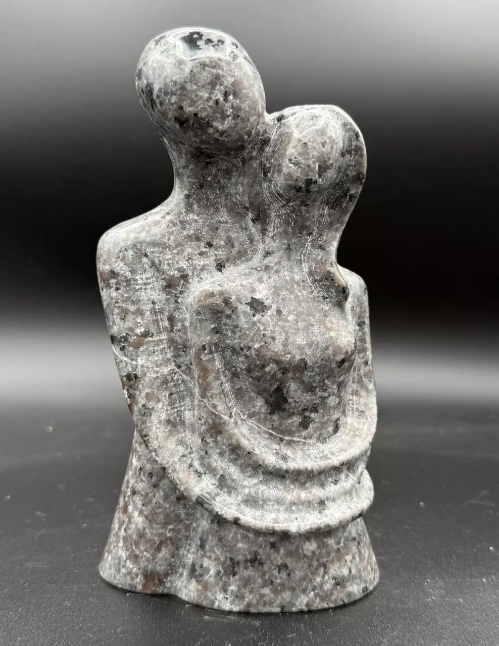 plant/Yooperlite Man and Woman Couple Carving CC3-1