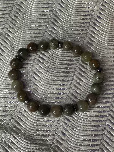 plant/Agate Stretch Bracelet-0-thumbnail