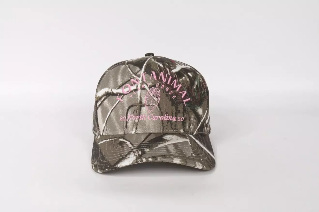 free_shipping/FONTANIMAL LOGO TRUCKER HAT - CAMO/PINK-0