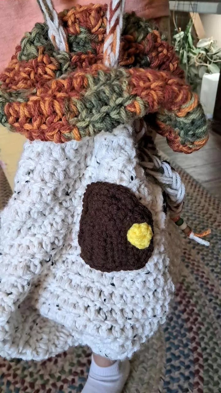 plant/Crchet mushroom 🍄 purse-1
