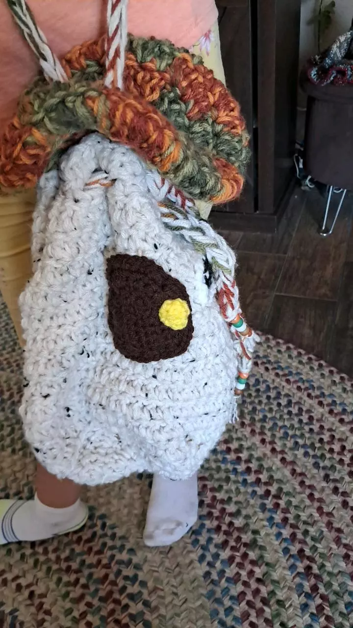 plant/Crchet mushroom 🍄 purse-0