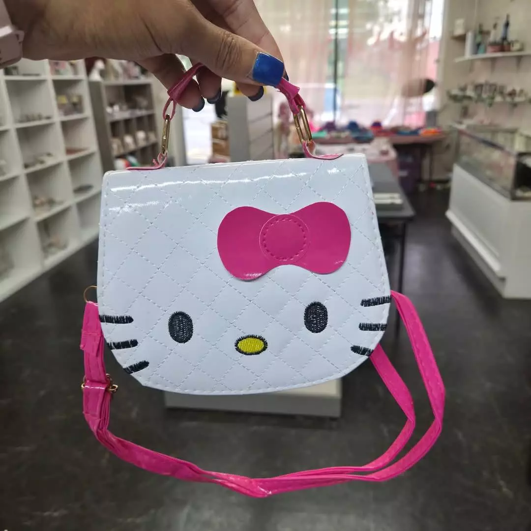 plant/Kids White Hello Kitty Handbag-0