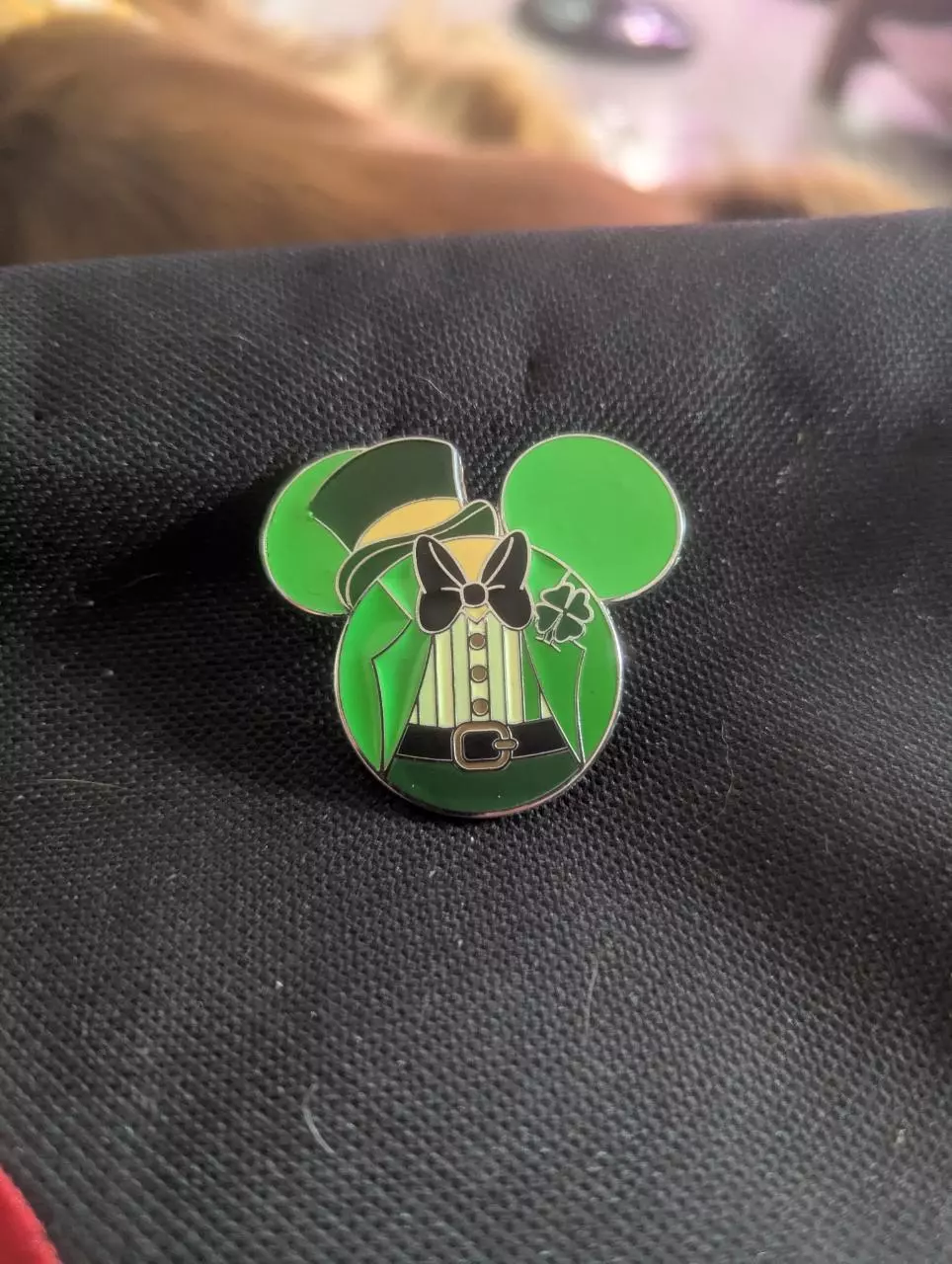 plant/St. Patrick's Mickey Head pin-0