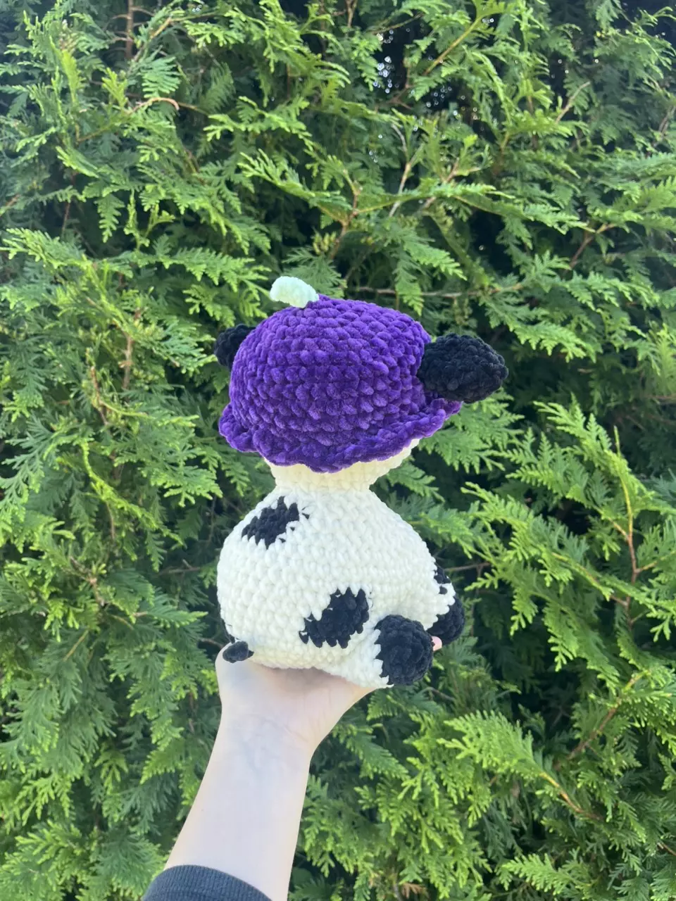 plant/PDF Crochet Pattern: Fruit Hat Cow!🍓🐮 (NOT a physical product!)-8