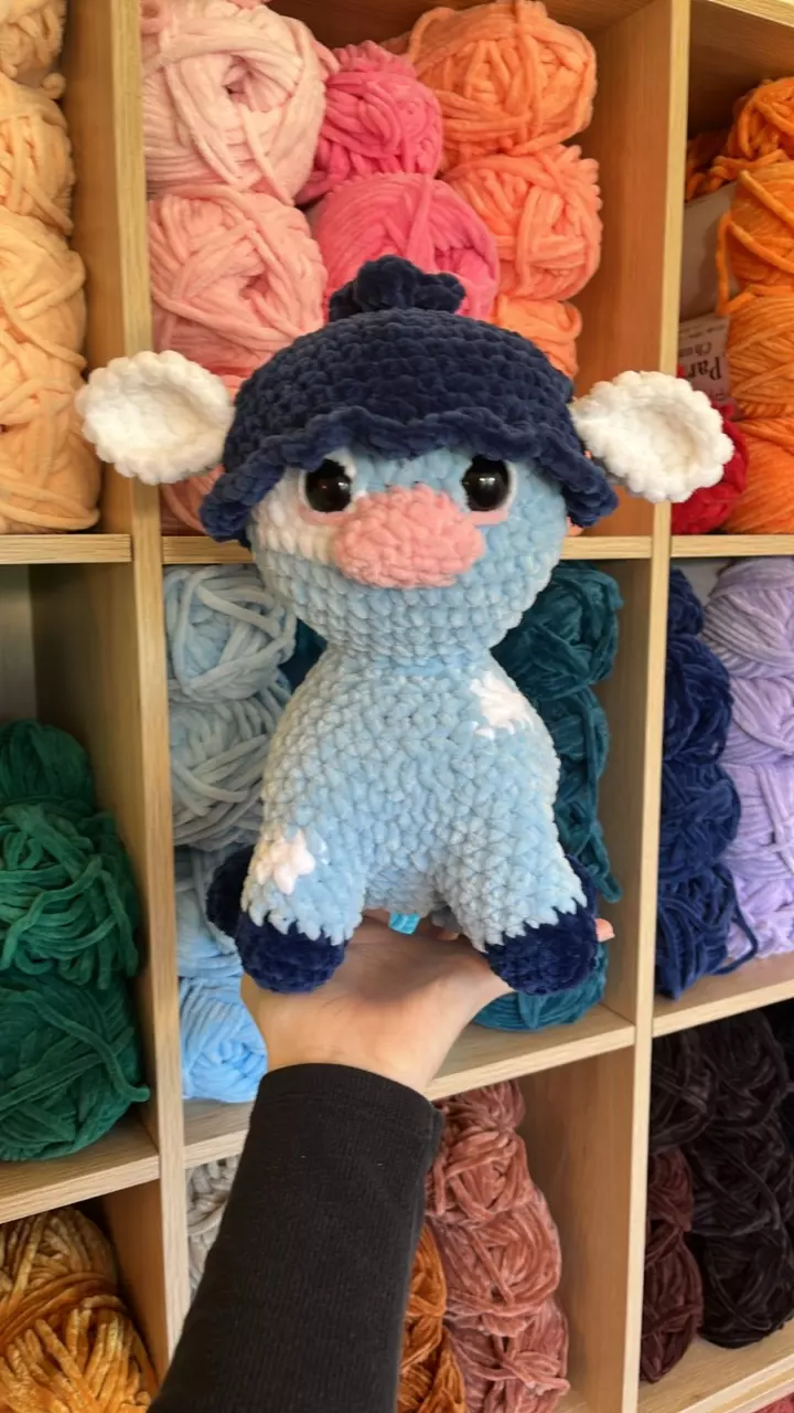 plant/🫐🐮Blueberry Cow Plushie-0