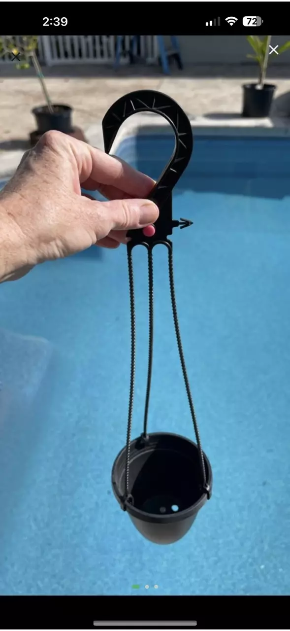 plant/*Add-on* Bundle deal of (5) 4” hanging pots with hangers (EXISTING ORDERS ONLY)-0
