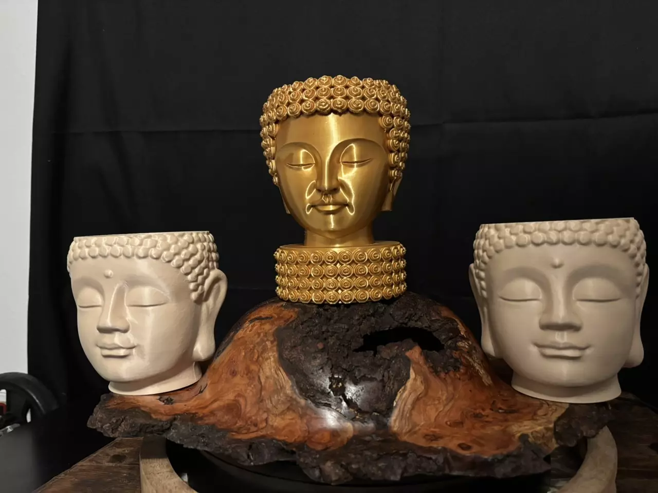 plant/Buddha Planters 3D printer indoor outdoor safe-0