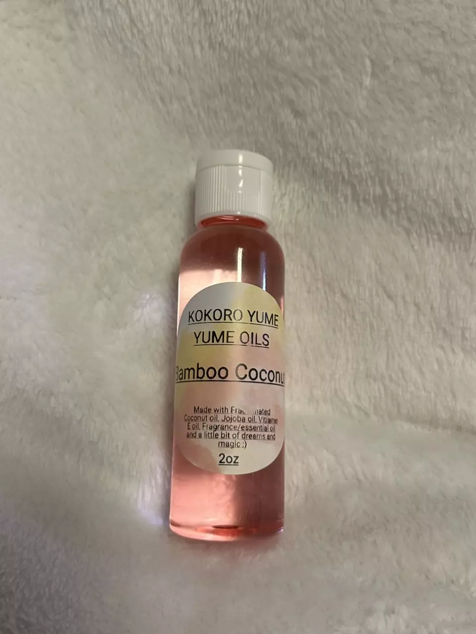 plant/Bamboo Coconut scented body and fragrant oil-0