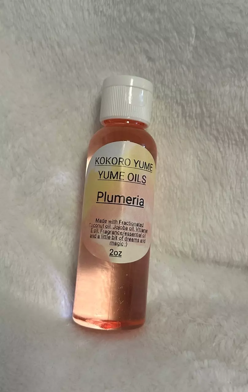 plant/Plumeria scented body and fragrant oil-0