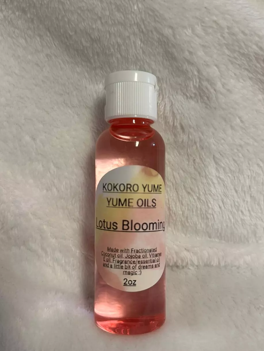 plant/Lotus Blooming Scented Body and Fragrant oil-0