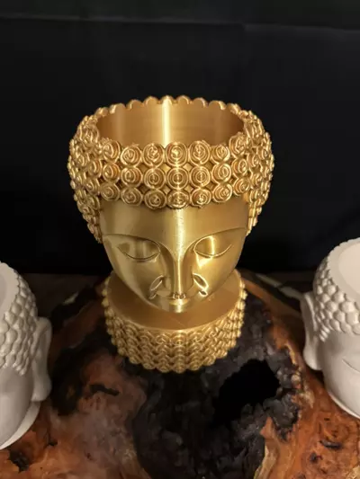 plant/Planters 3D printed Buddha-2-thumbnail