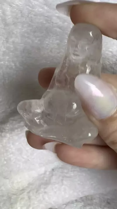 plant/Mother Earth clear quartz-0-thumbnail