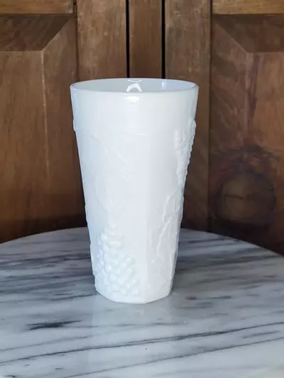 plant/Milk Glass Tumbler-4-thumbnail
