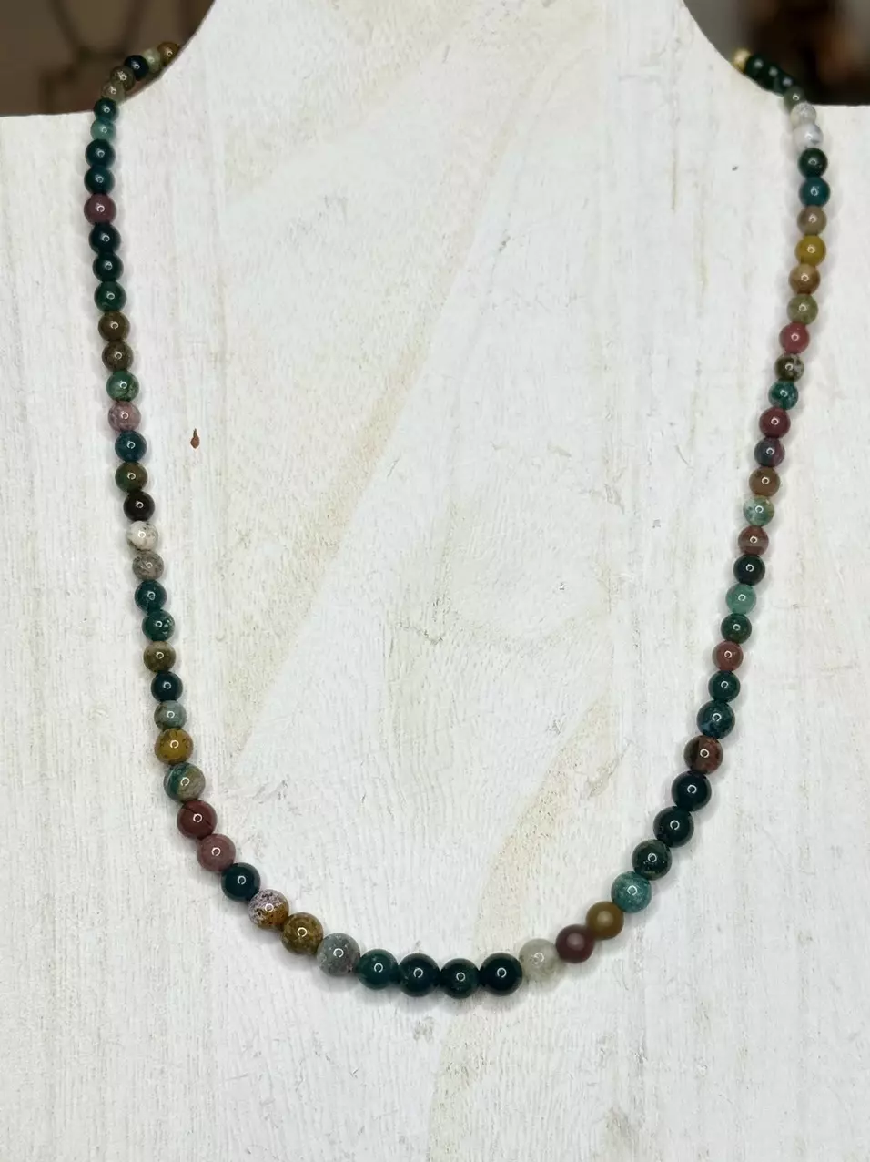 plant/Ocean jasper necklace-0