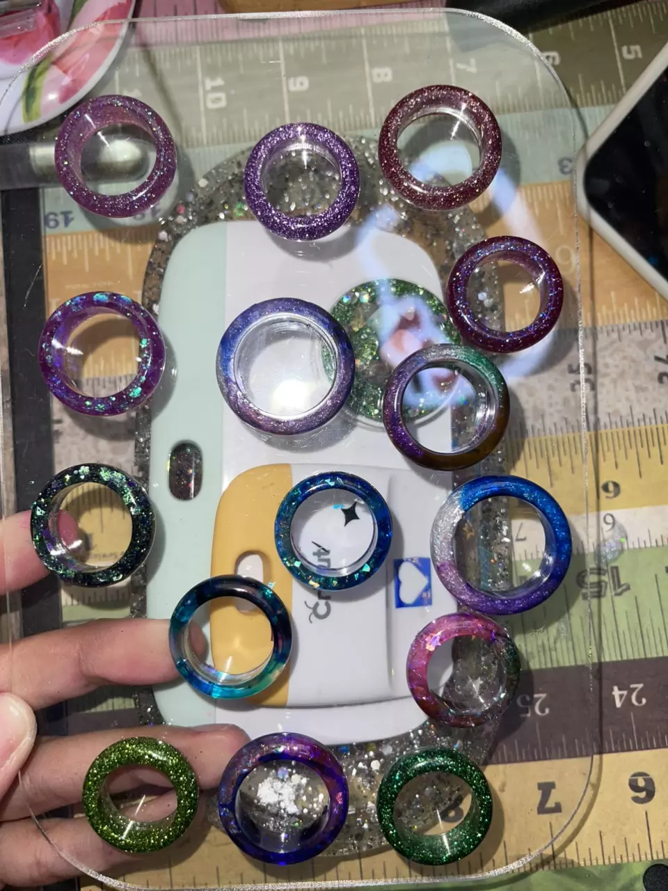 plant/Resin sphere holders-0