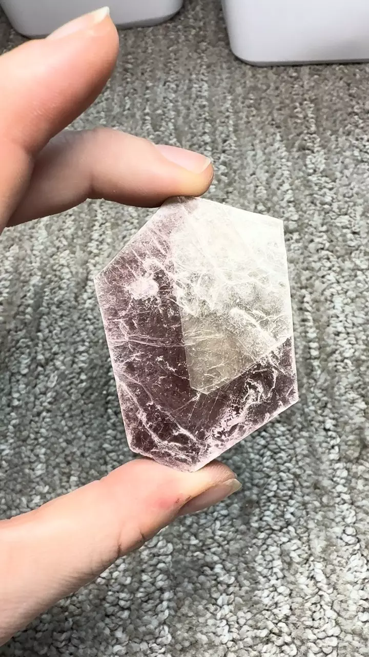 plant/Raw purple mica - Brazil-1