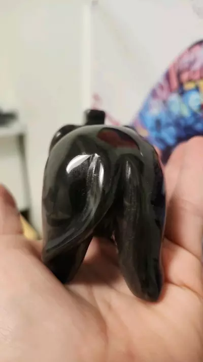 plant/Silver sheen obsidian Elephant-2-thumbnail
