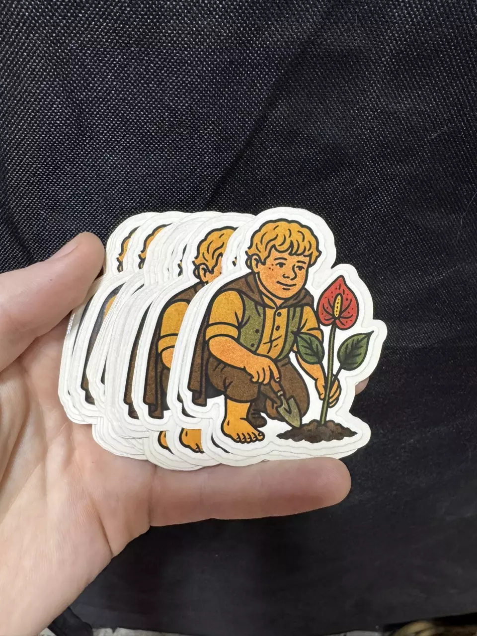 plant/Master gardener sticker-0