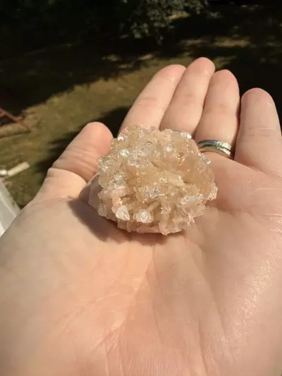 plant/Peach Apophyllite Cluster – Jalgaon, India-1-thumbnail