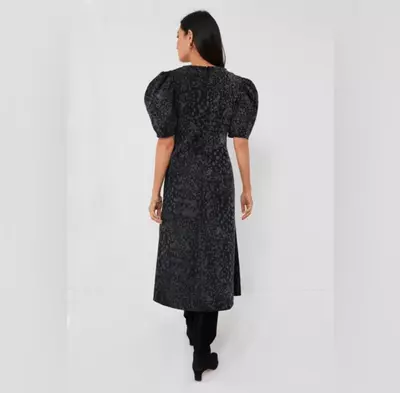 plant/En Saison Charcoal Harlow Midi Dress NWT Small-2-thumbnail