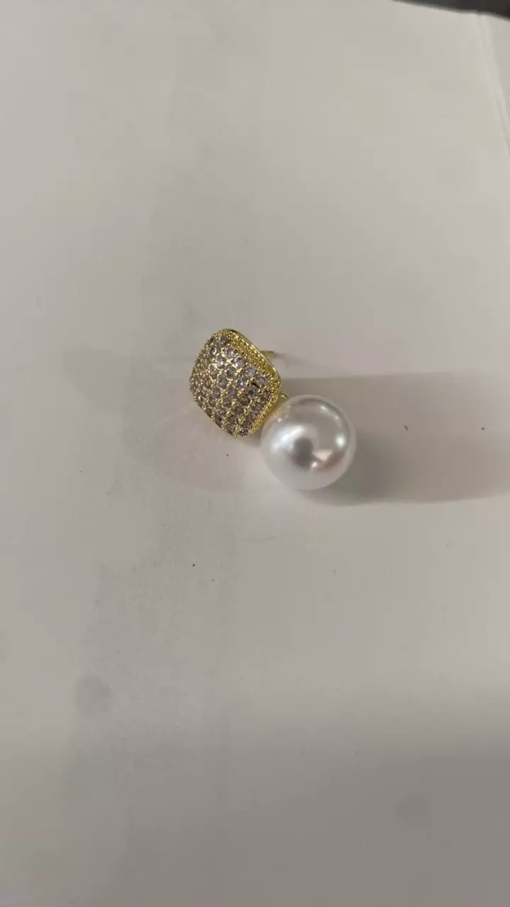 plant/Stainless steel earing accessory-1