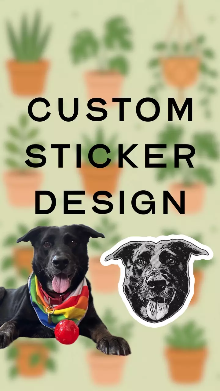 plant/Custom Sticker Design-0