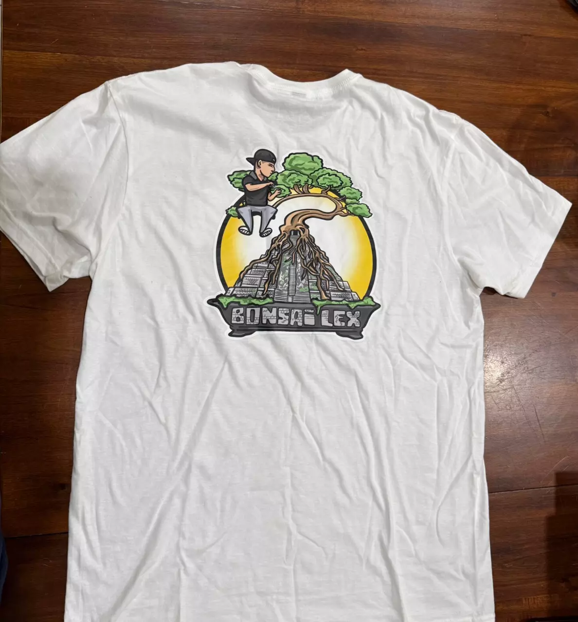 heat_pack/BonsaiLex Shirt DOUBLE LOGO Size : M-1