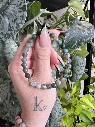 plant/Moss Agate Faceted 6mm-0-thumbnail