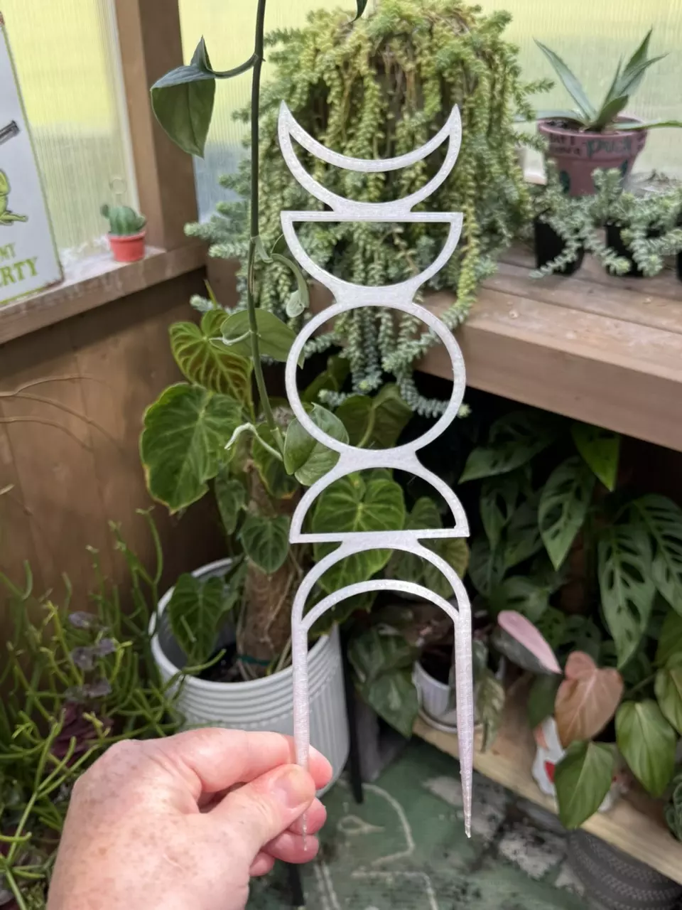 plant/Not Just a Phase Trellis | 3D printed | PETG-0