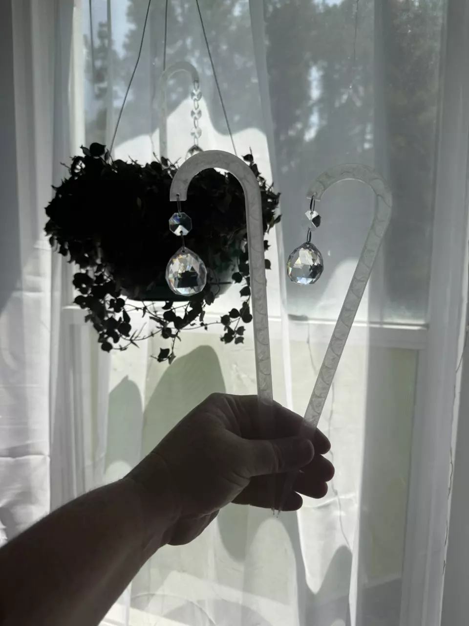 plant/Catchin’ Rays Plant Stake | Set of 2 | Suncatcher | Crystals-1