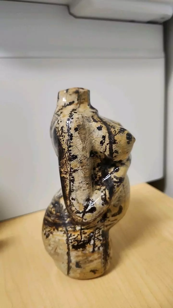 plant/Picture jasper pregnant goddess body was 300-1
