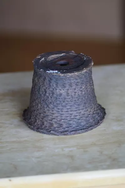 plant/Slightly wonky handmade ceramic pot with drainage-1-thumbnail