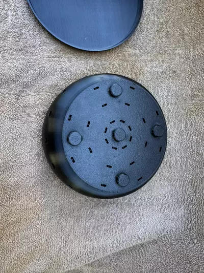 plant/Bonsai training pot 6” plastic black-2-thumbnail