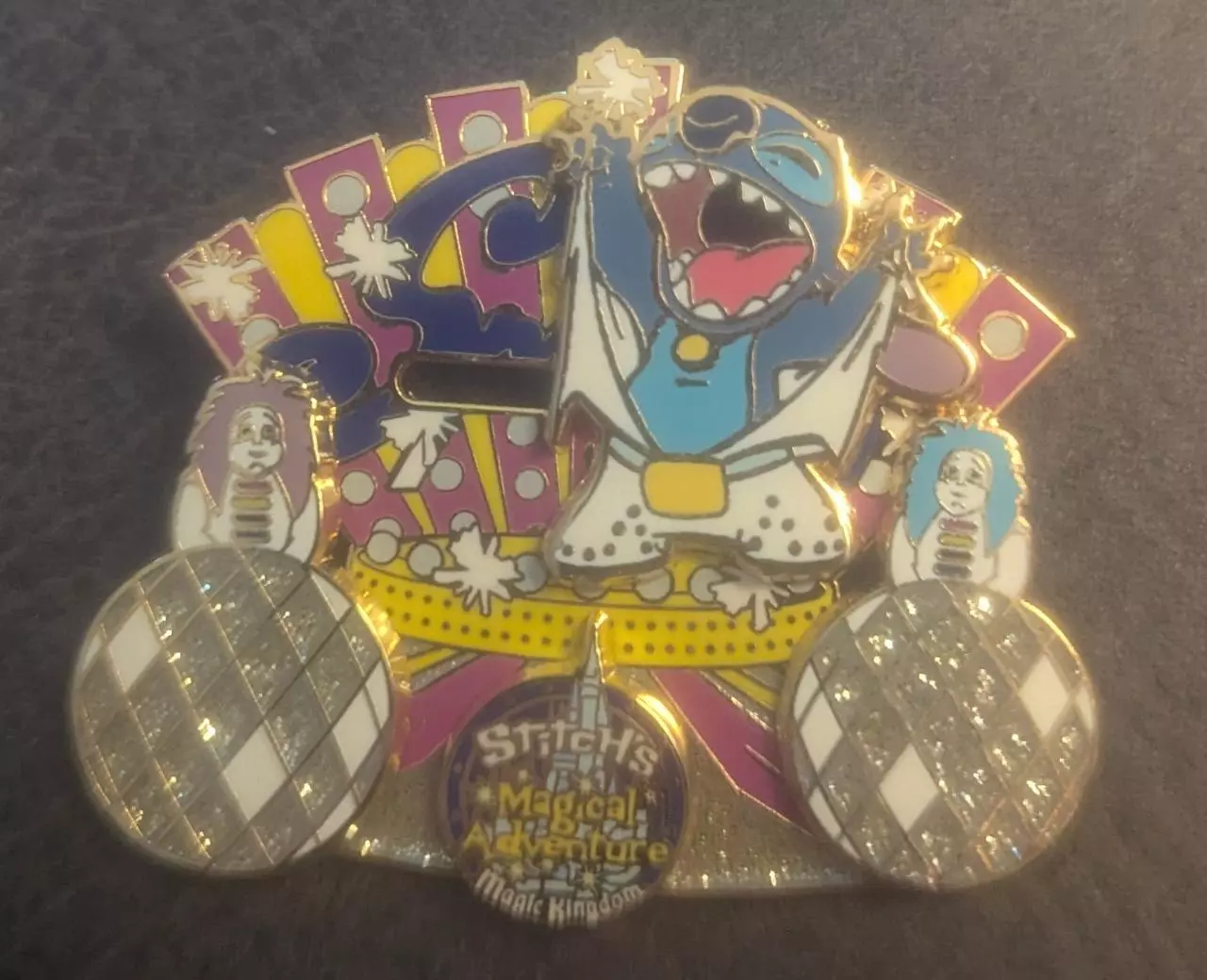 plant/WDW Stitch's Magical Adventure Spectromagic pin 2005-0